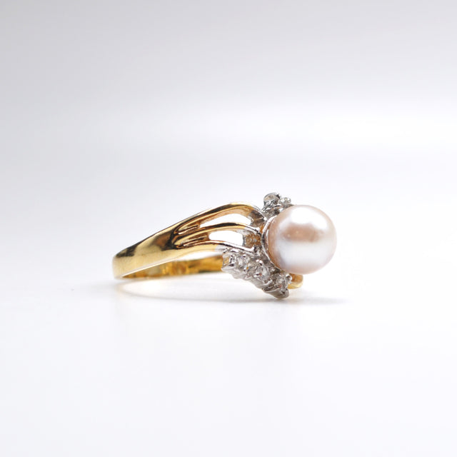 Perla cultivada vintage