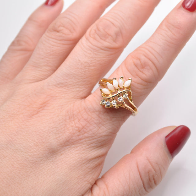Anillo de cocktail 60's