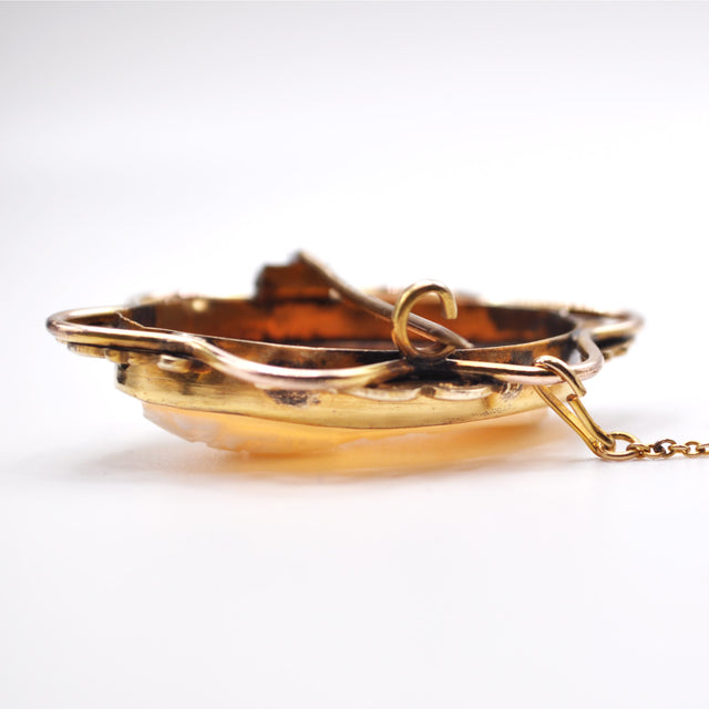 Broche camafeo victoriano