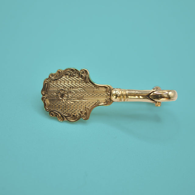 Broche "napkin holder" 1890