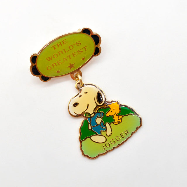 Snoopy "greatest jogger"