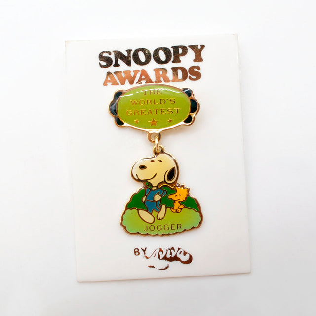 Snoopy "greatest jogger"