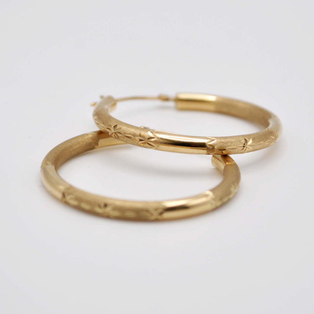 Gold hoops