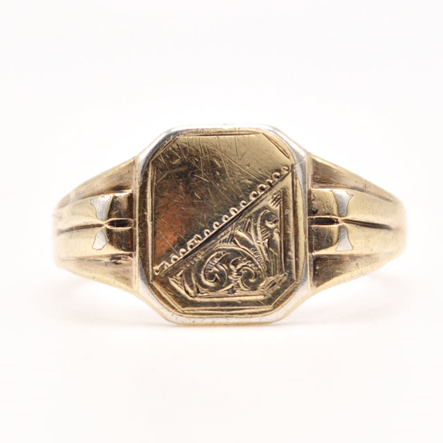 Anillo sello vintage